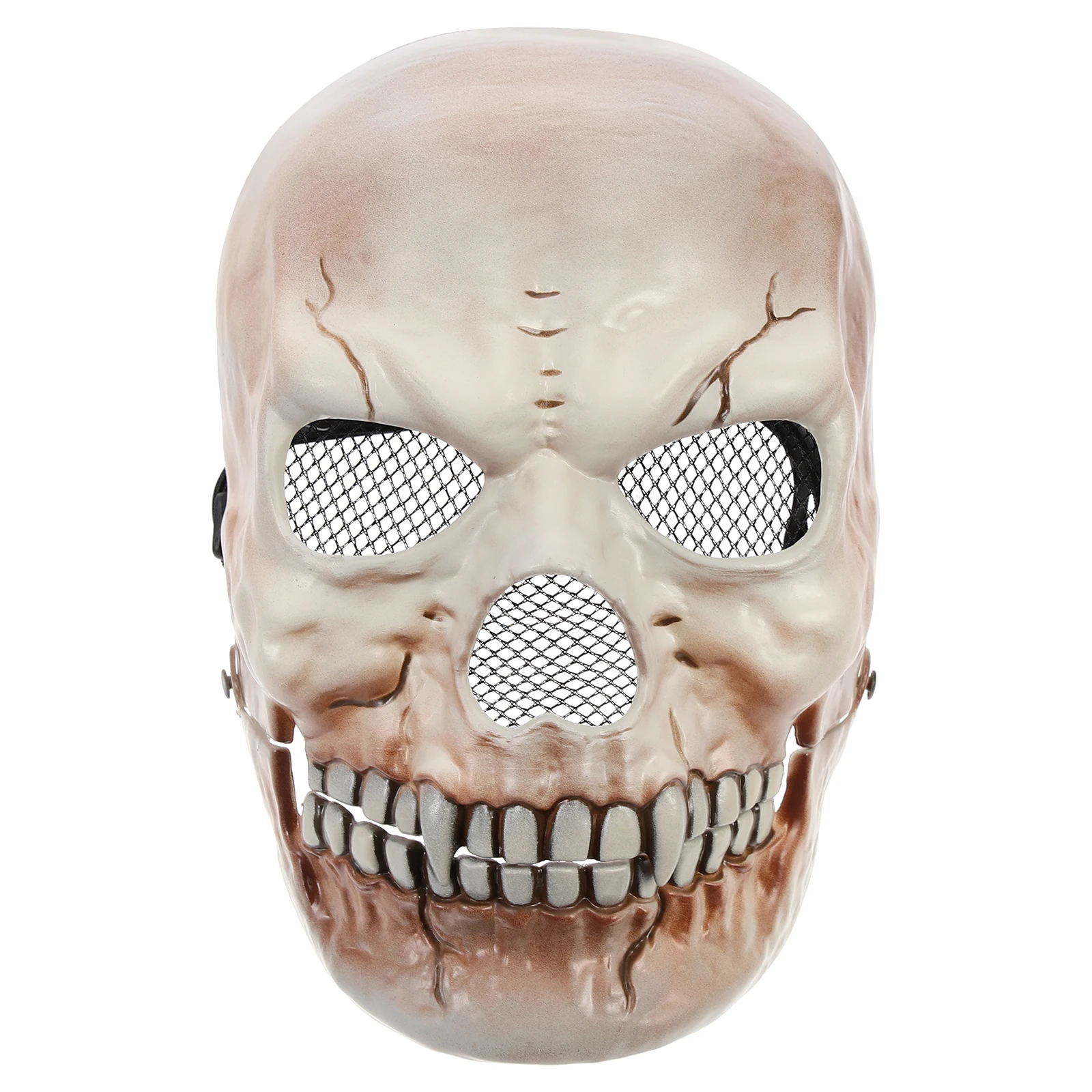 

Skull Mask Facial Decoration Horror Haloween Masks Halloween White Decorations Creepy Horrifying Child