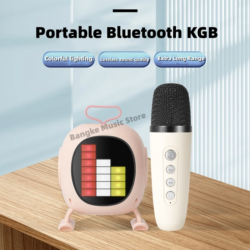 F23A Bluetooth speakers outdoor portable family gathering karaoke with microphone music center caixa de som Bluetooth audience