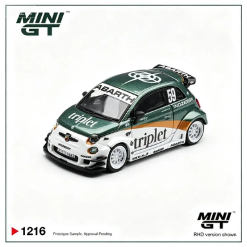 

Pre-sale of MINIGT 1:64 model No. 1216, cast alloy car model, LB Abbas 595, adult collection piece, festival gift.