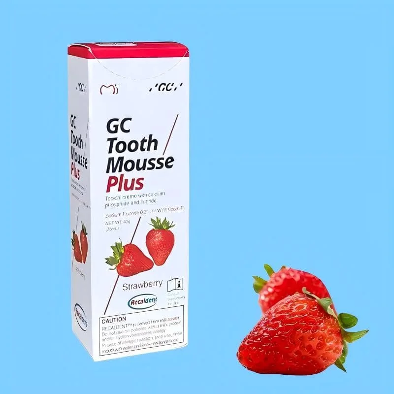 40g/tube GC Tooth Mousse  (Fluoride Options): Anti-Cavity, Ortho-Safe & Strengthening for Adults & Kids | Various Flavors