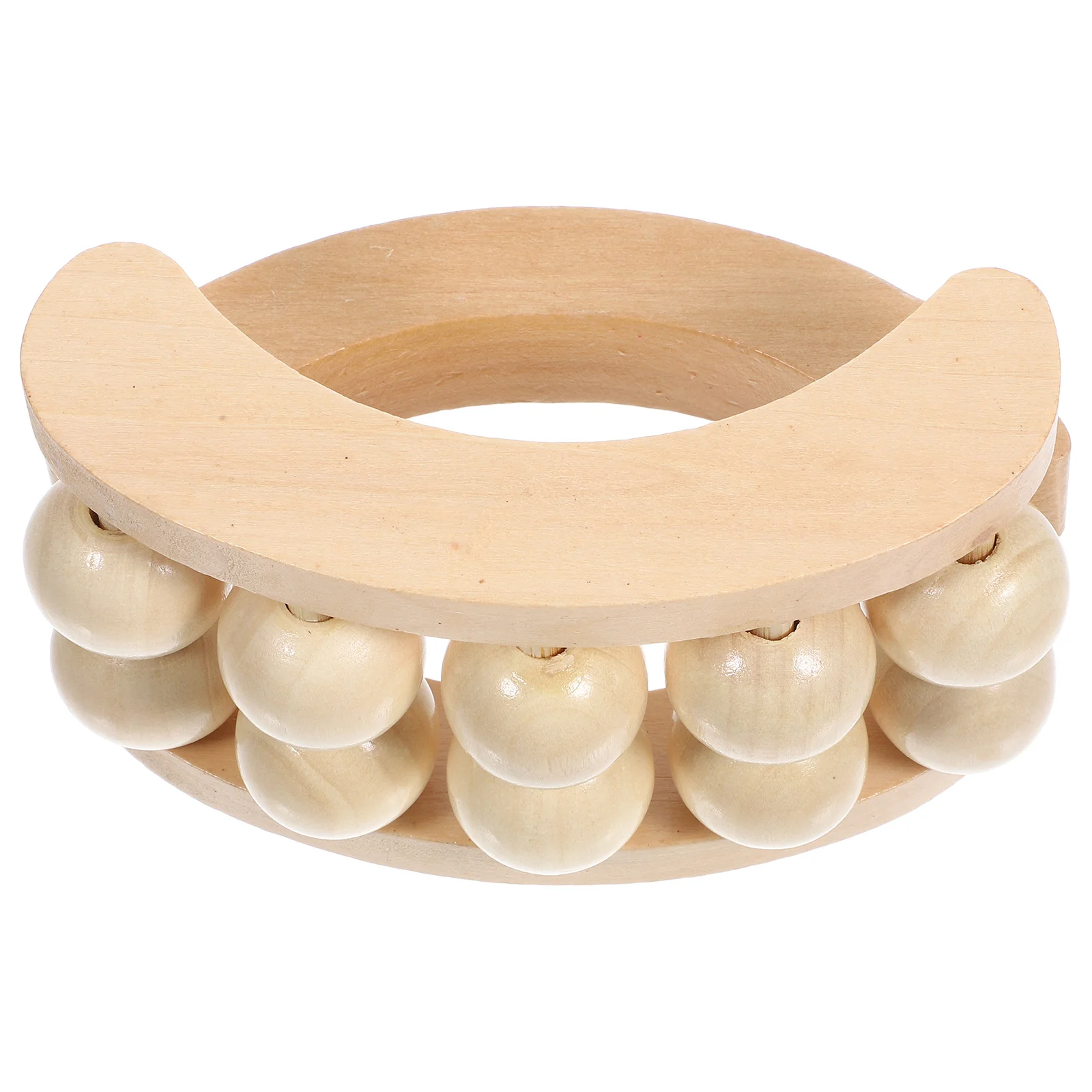 

Natural Wood Massage Roller Compact Lightweight Handheld Tool for Muscle Tension Relief Anytime Anywhere Massage Roller