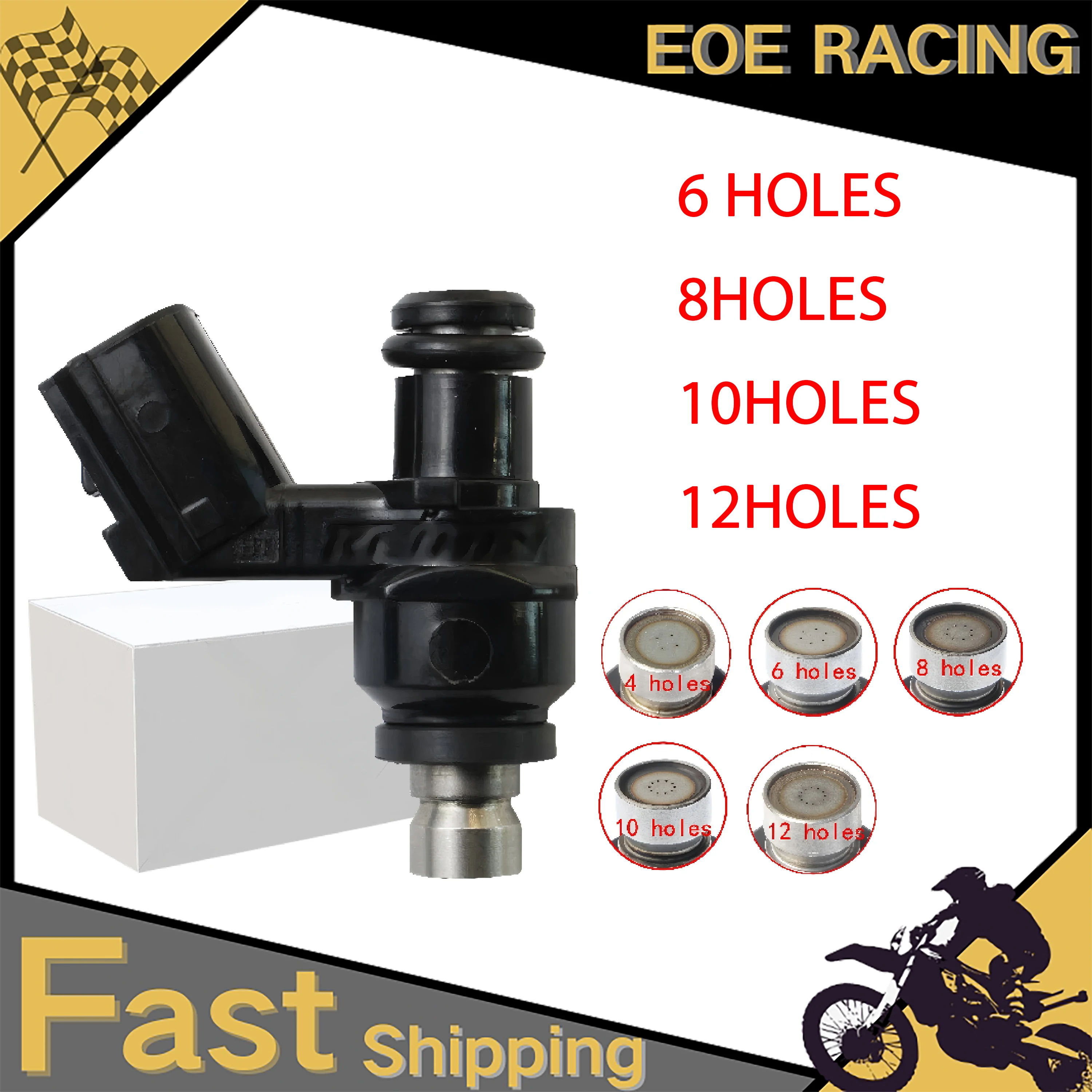 Motorcycle Throttle Body Fuel Injector For Honda PCX150 2014/2018 WAVE110i WAVE125i MSX  Dream Click125i Beat Fi 125cc-265cc