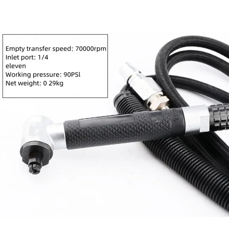 Powerful right Angle elbow air grinding pen 90 degree air grinding machine High speed Angle grinding pen Air grinding pen