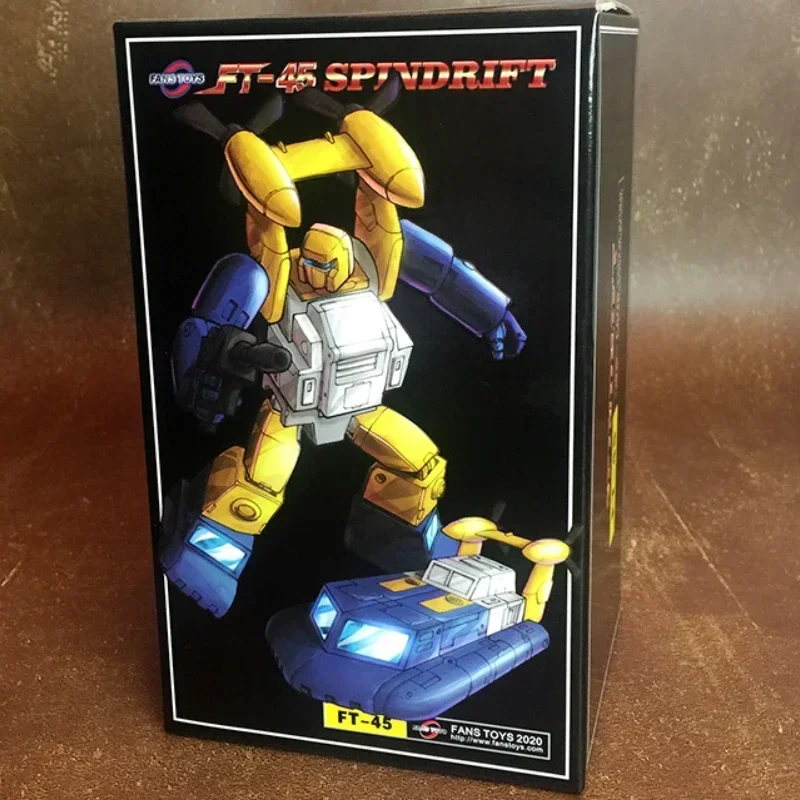 متوفر في المخزون FansToys FT-45 FT45 Spindrift Seaspray الإصدار 2.0 عمل الشكل 3rd الطرف التحول لعبة روبوت نموذج مع صندوق