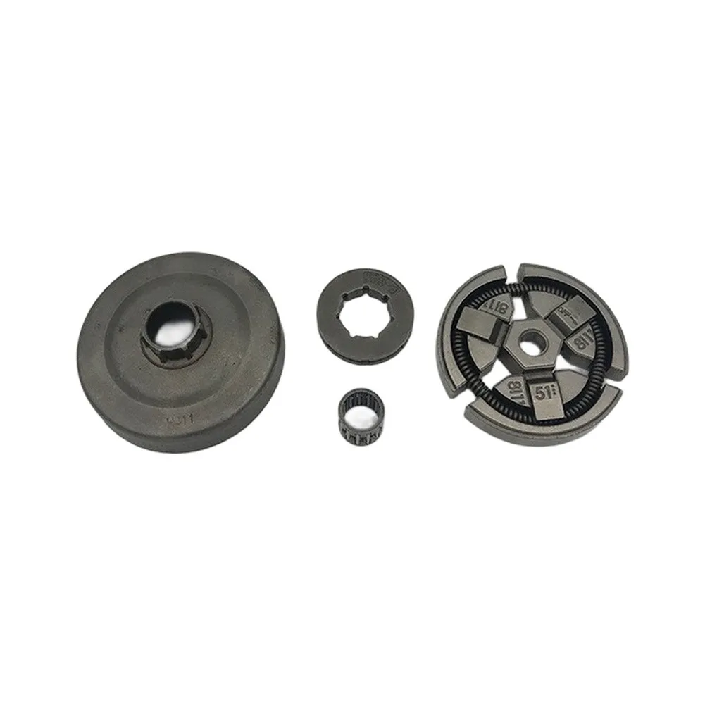 Clutch Sprocket Roller Bearing Drum Pulley for HUNDURE 8 Tooth Metal Grey Component 0.325 in Distance Between Pins