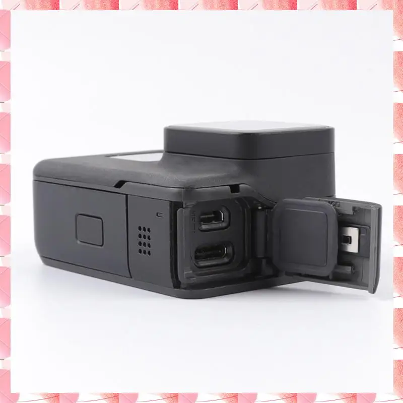 JAJA Camera Side Cover For Gopro Hero7 Black USB-C -Compatible Port Side Cover Camera Parts Waterproof Dustproof