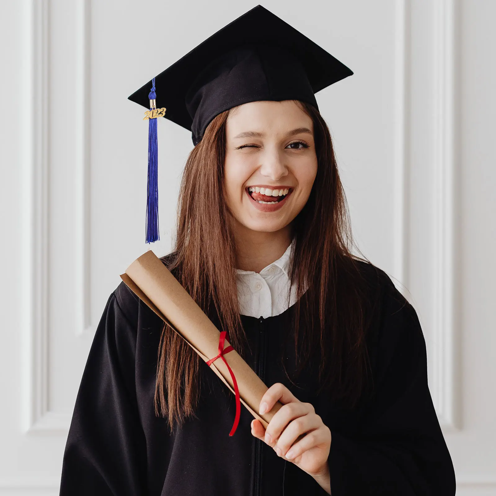 

10 Pcs Graduation Hat Tassels Polyester Doctor Cap Fringe Pendants Accessories Soft Durable Photography Keepsake Student nament