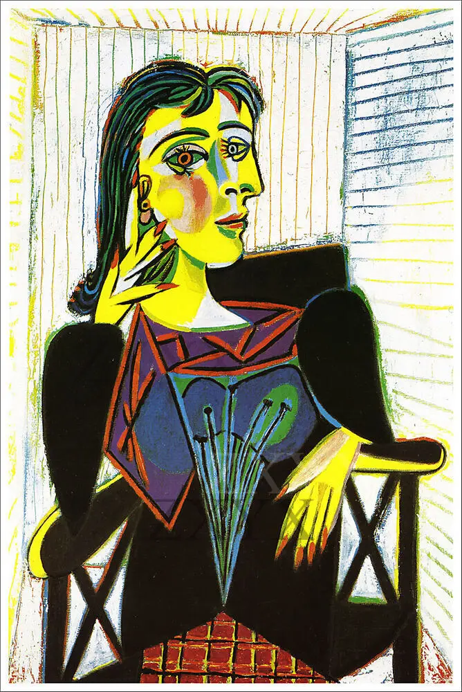 

Artist Pablo Picasso Poster Print of Painting Portrait of Dora Mar