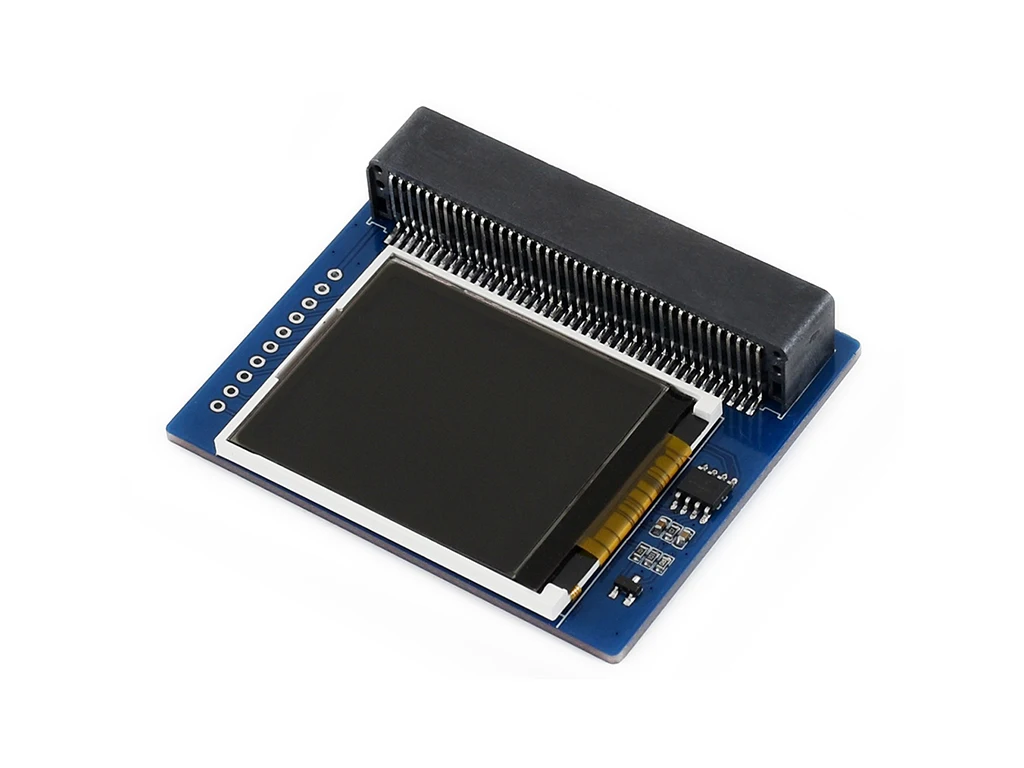 1.8inch LCD for micro:bit,160x128 pixels,SPI interface, Embedded driver ST7735S, supports 65K colors,