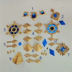 1 Set Genshin Impact Navia Caspar Cosplay Props Clothing Accessories Gift Halloween Party 3D Printing