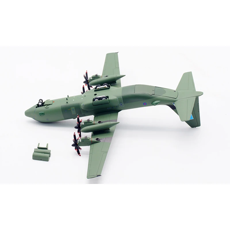 Diecast 1:200 Scale British Air Force C-130J Hercules transport aircraft ZH870 alloy aircraft model Collection Souvenir Display