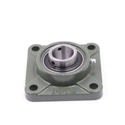 UKF217+HE2317 Four Bolt Square Flange Bearing Unit with Adapter Sleeve 76.2mm Shaft Mounted Ball Bearing