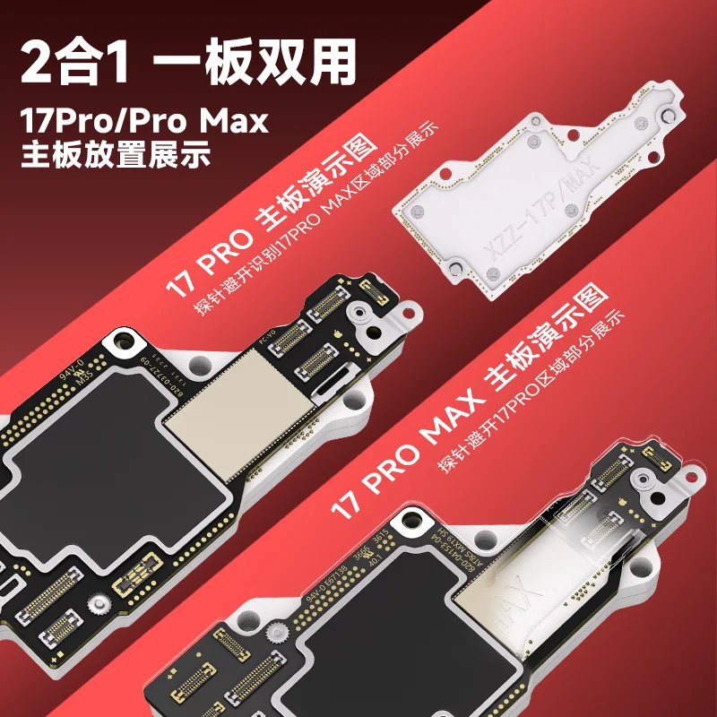 XZZ isocket for iphone 17/17Pro/17Air/17Pro Max No-soldering test motherboard functional bracket Mobile phone repair tools