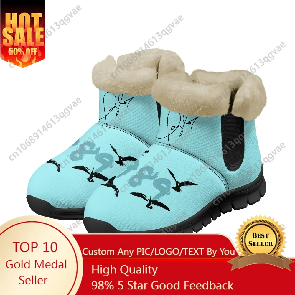 

Hot 1989 American Singer S-Swifties Snow Boots Mens Womens Teenager Shoes Keep Warm High Quality Couple Sports Custom Sneakers