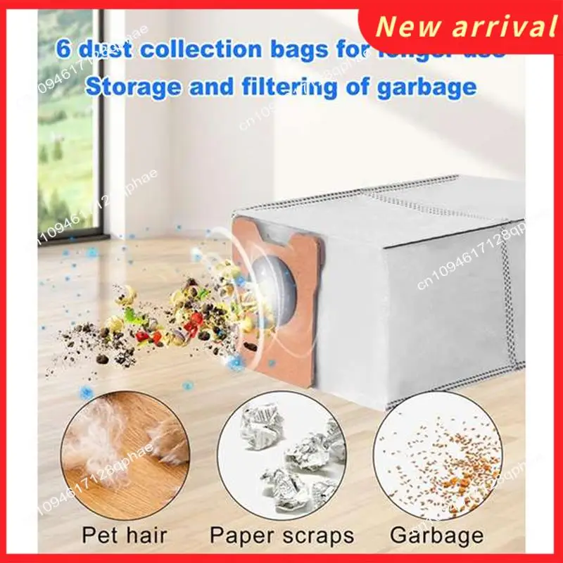 N89R Staubsaugerbeutel passend für Eufy Omni C20 Ersatzteile Staubbeutel mit großer Kapazität