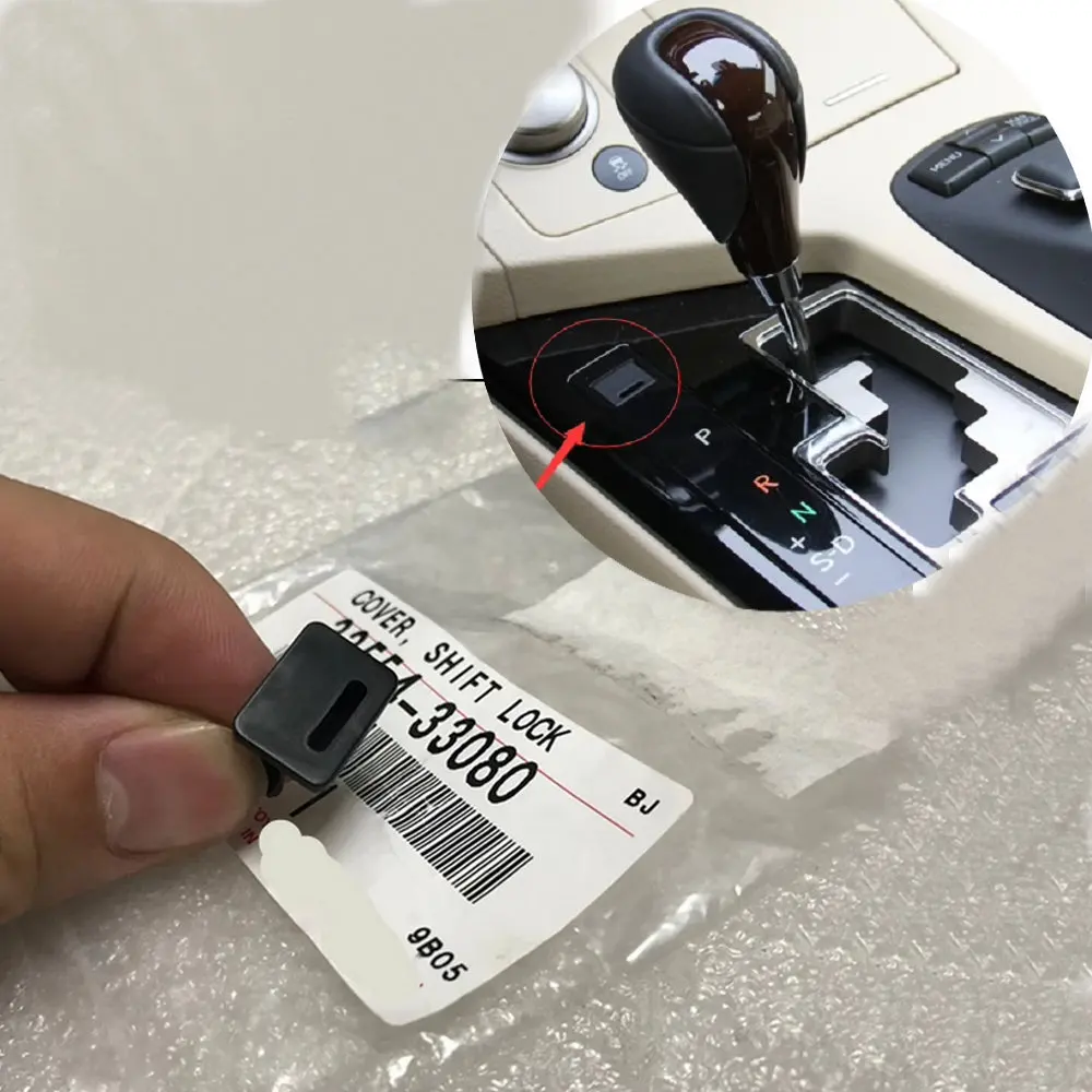 Apply to ES240 ES350 2006–2012 Shift Lock Release Button Cover Unlock the Small Cover when Shifting Gears