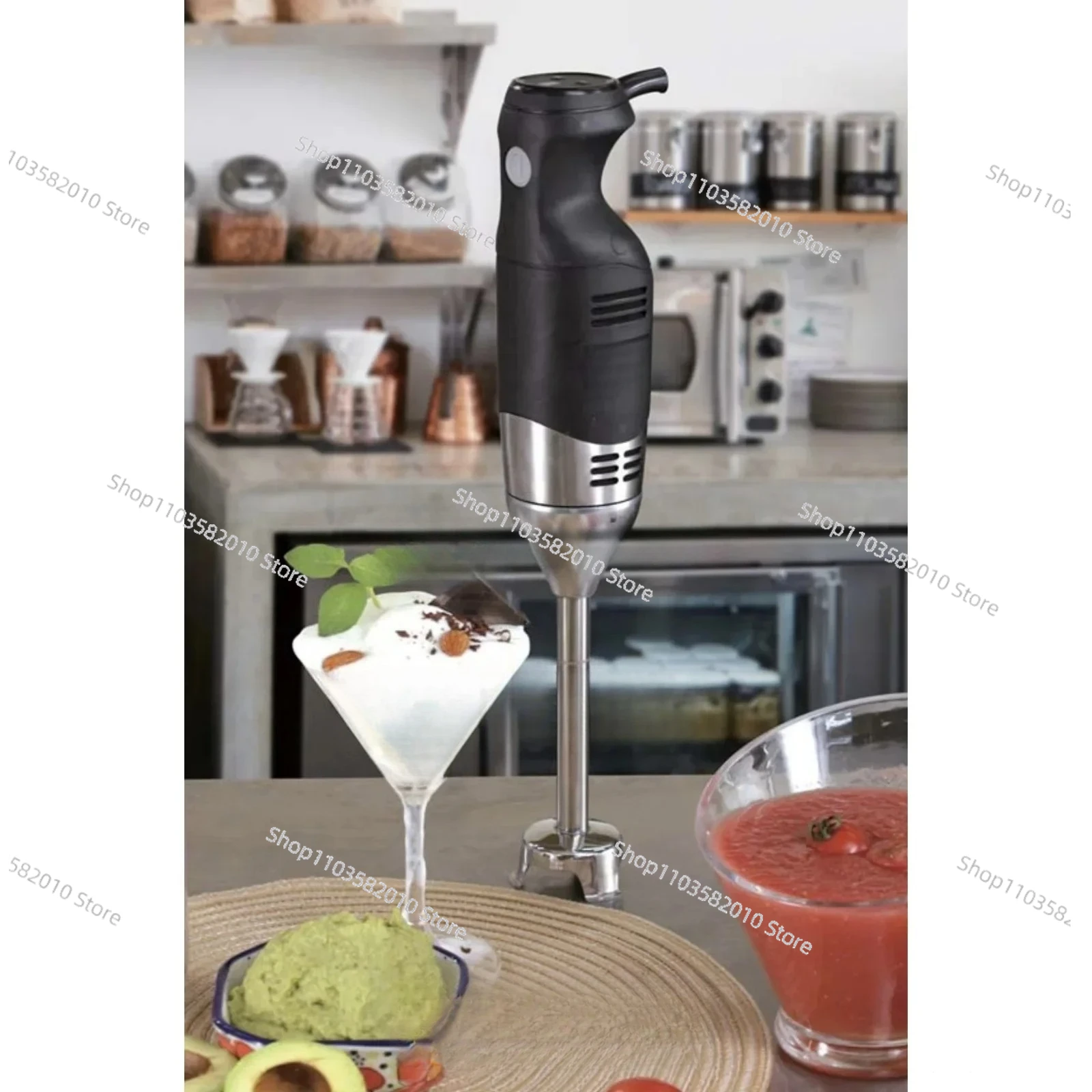 Commercial Immersion Blender Electric Hand Stick Blender Mixer Cuisine Immersion Blender
