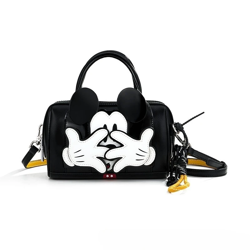 

Disney Women Genuine Leather Vintage Exclusive Luxury Handbag Purse for Fashion Daily Use Casual Outing Party