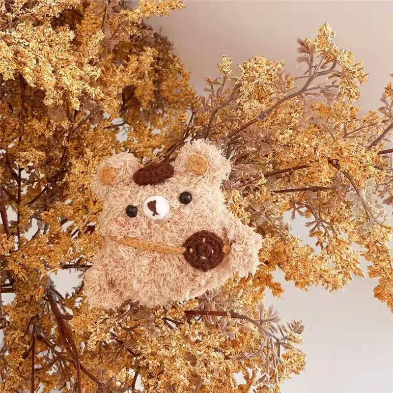 Étui Airpods 1/2 Pro en peluche pour écouteurs Bluetooth Apple, boîtier de Charge, étui de protection, accessoires de peau, étui pour écouteurs