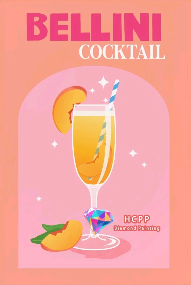 Cupido Pijl Manhattan Bloody Mary Cocktail Diamant Tekenset Vierkant Ronde Diamant 5D DIY Mozaïek Handgemaakt Kunstcadeau Woondecoratie