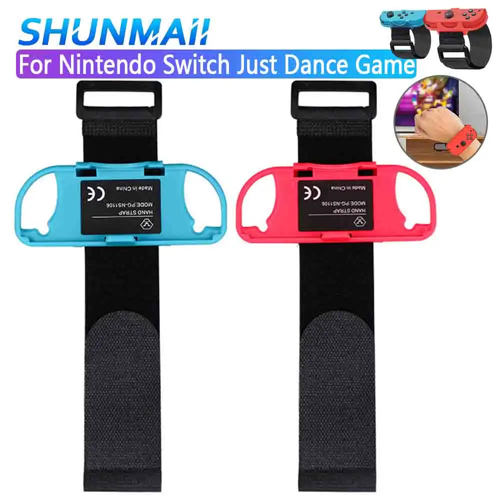 1 Pair Adjustable Dance Wrist Band for Nintendo Switch Joy-Con Controller Elastic Strap for Just Dance for Switch Oled Accessory