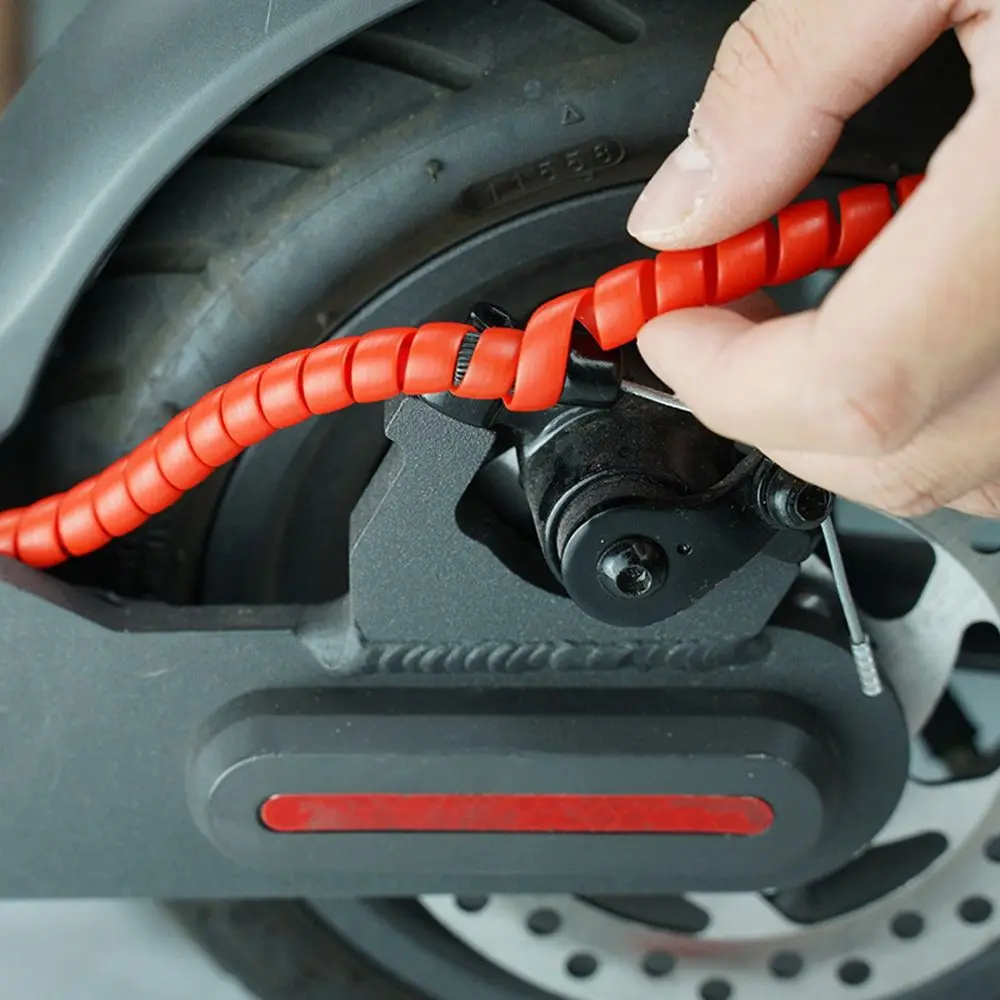 

High Quality Outdoor Wear-resisting Environmental Electric Scooter Parts Cable Management Spiral Protection Brake Line Cover