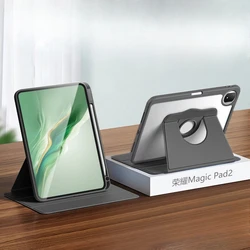 360 Rotation Acrylic Case for Huawei MatePad Pro 12.2 11 Air 12 11.5S SE 11 10.4 Honor Pad 9 X8a MagicPad 2 with Pencil Holde