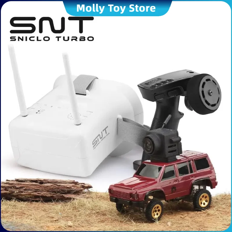 Sniclo 3005 1/64 Rc Car Fpv First-Person Simulation Lighting With Camera 4wd Off Road 2.4g Remote Control Car Model Toys For Boy