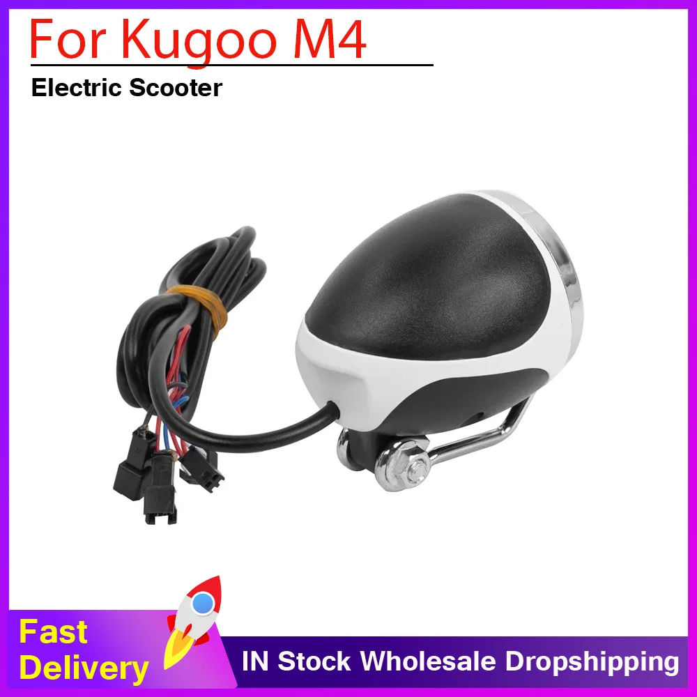 

Front Light for Kugoo M4 Electric Scooter Headlight Night Safety Warning Lamp LED High Brightness Lights Parts Accessories