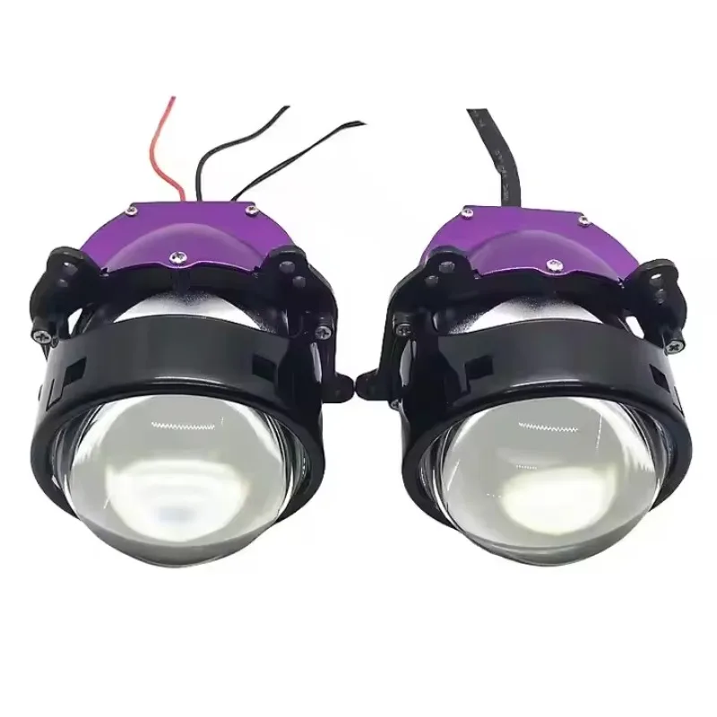 Wholesale 3.0 Inch High Beam 80WLow Beam 70W Bi Led Projector Lens Led Headlights For Universal Car