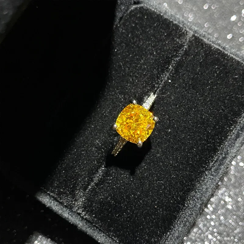 MDL Moissanit1 نمط الكربون الماس سحق الجليد زهرة قطع الدائري المرأة راديان بسيط تصميم الأزياء الدائري