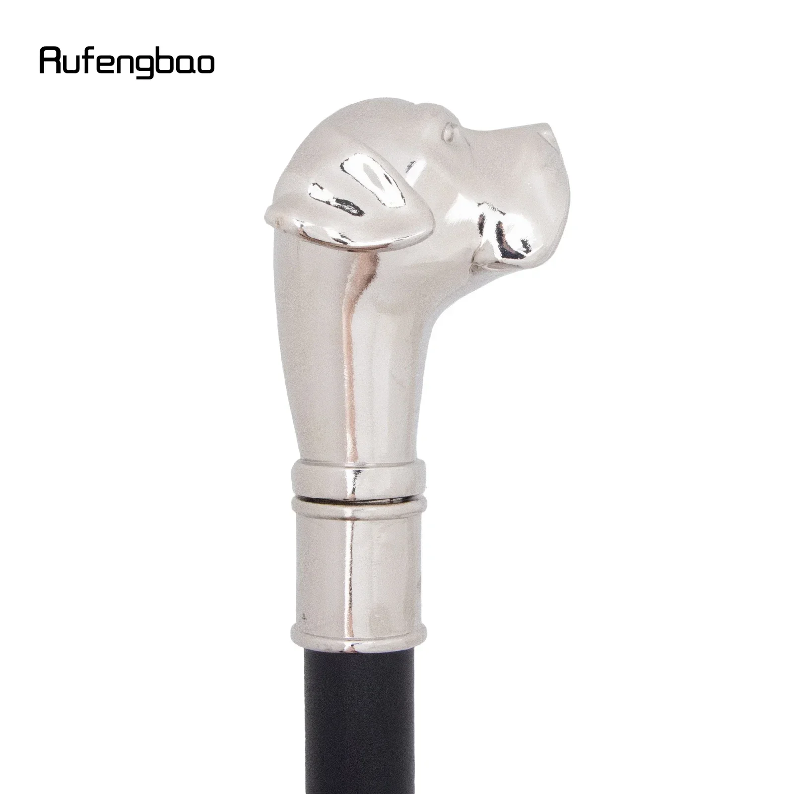 ホワイトドッグハンドル 高級柄 ペキニーズ 高級杖 装飾杖 エレガントファッション杖 パフォーマンスステージ杖 92cm