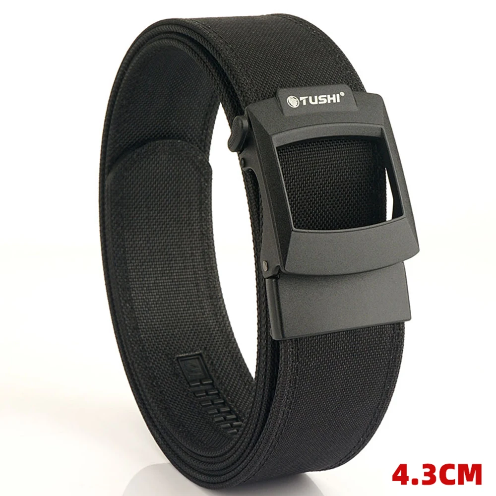 TUSHI 4,3 CM Taktische Gürtel Für Männer Legierung Quick Release Schnalle Harte Nylon Gürtel Männlichen Outdoor Militär Gürtel Zubehör Multi-größe – Detail 14