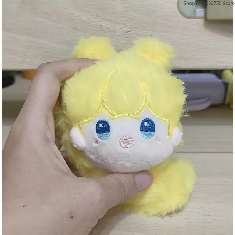 미니소 러브 앤 프로듀서 Q버전 플러시 키체인 펜던트 ACG 토이 시리즈 고급 애니메이션 스타일 여성용 휴일 선물