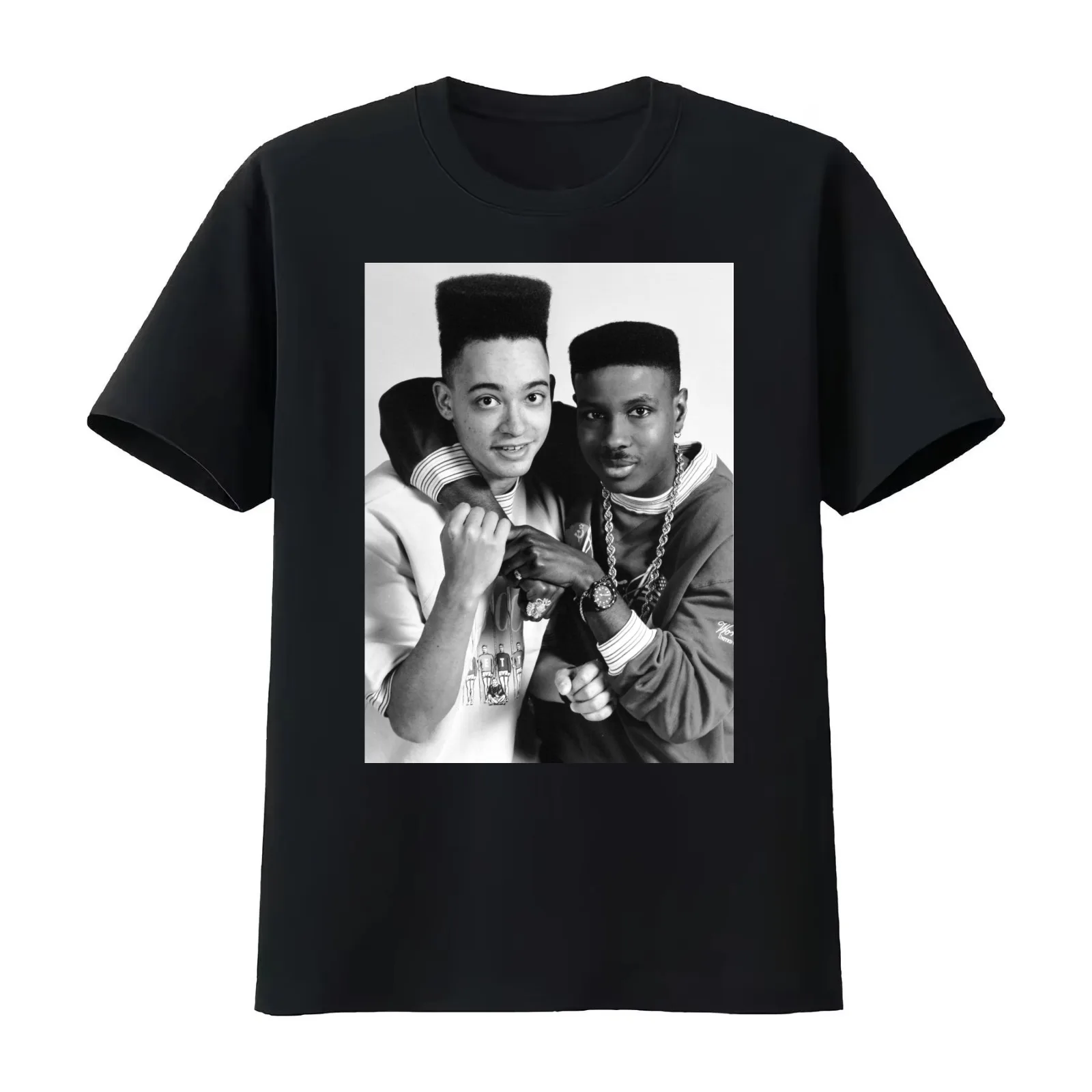 Kid and Play before house party T-Shirt Summer Casual Cotton Tee Oversized Streetwear Tops Vintage Graphic Print 100% Cotton