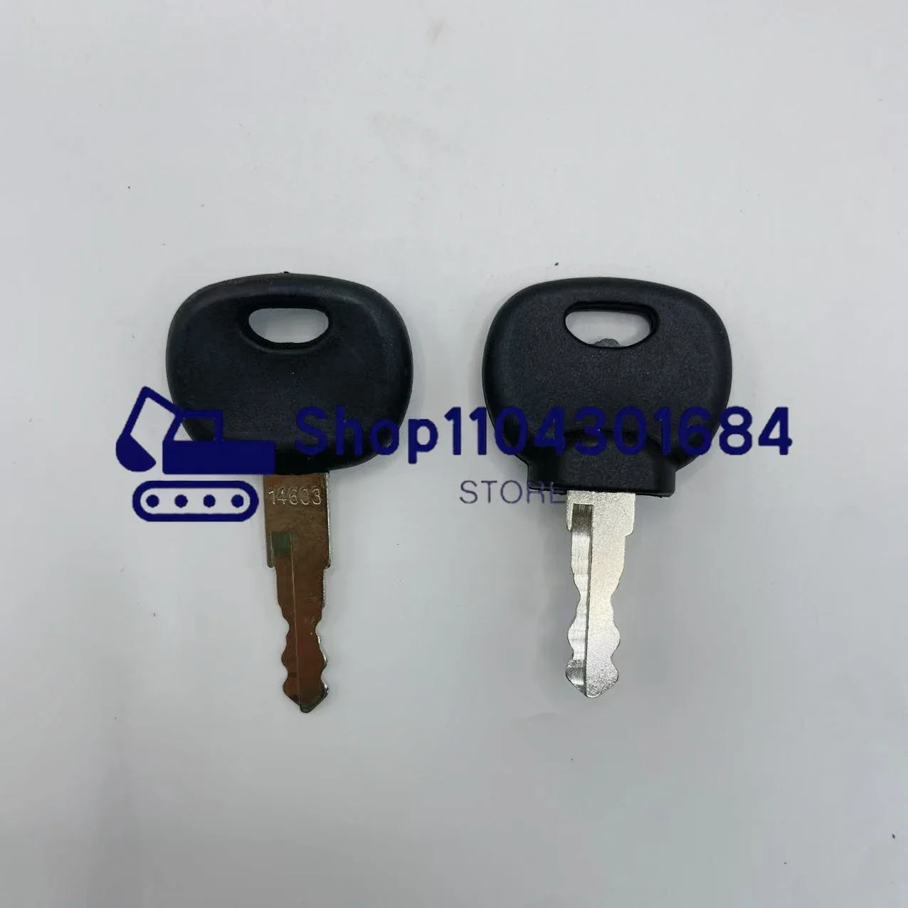 50 Pcs 14607 14603 Universal Key for Sany Xcmg Ford New Holland Terex Construction Machine Mini Excavator Stacker Wheel Loader