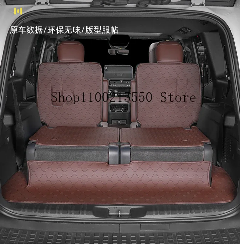 For Toyota Land Cruiser 2024 Trunk Mats Full Surround Cargo Liner Anti-Scratch LC250 FJ250Interior upgraded Accessories