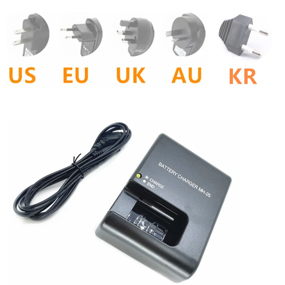 ニコンZ6III用EN-EL15バッテリー充電器 MH-25