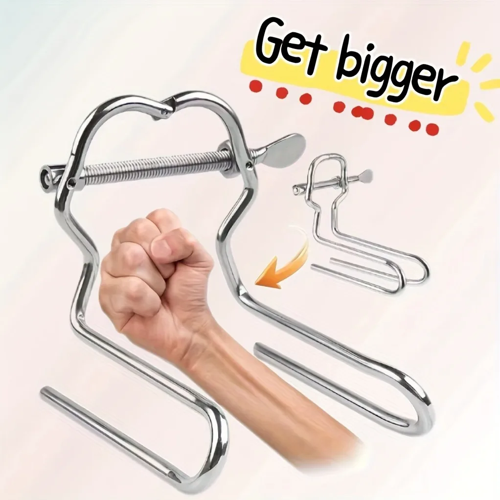 Adult Games Vaginal Expander Anal Plug Anus Cleaner Expansion Stimulator Trainers Metal Buttplug Sex Toys for Couples Women Men