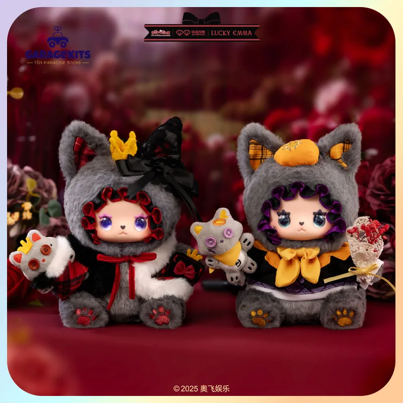 Новая ограниченная серия, фигурки игрушек Happy Sheep And Big Wolf X Lucky Emma Grey Red Cp Co, фирменная модная слепая коробка, куклы, подарок для пары Новая ограниченная серия, фигурки игрушек Happy Sheep And Big Wolf X Lucky Emma Grey Red Cp Co, фирменная модная слепая коробка, куклы, подарок для пары