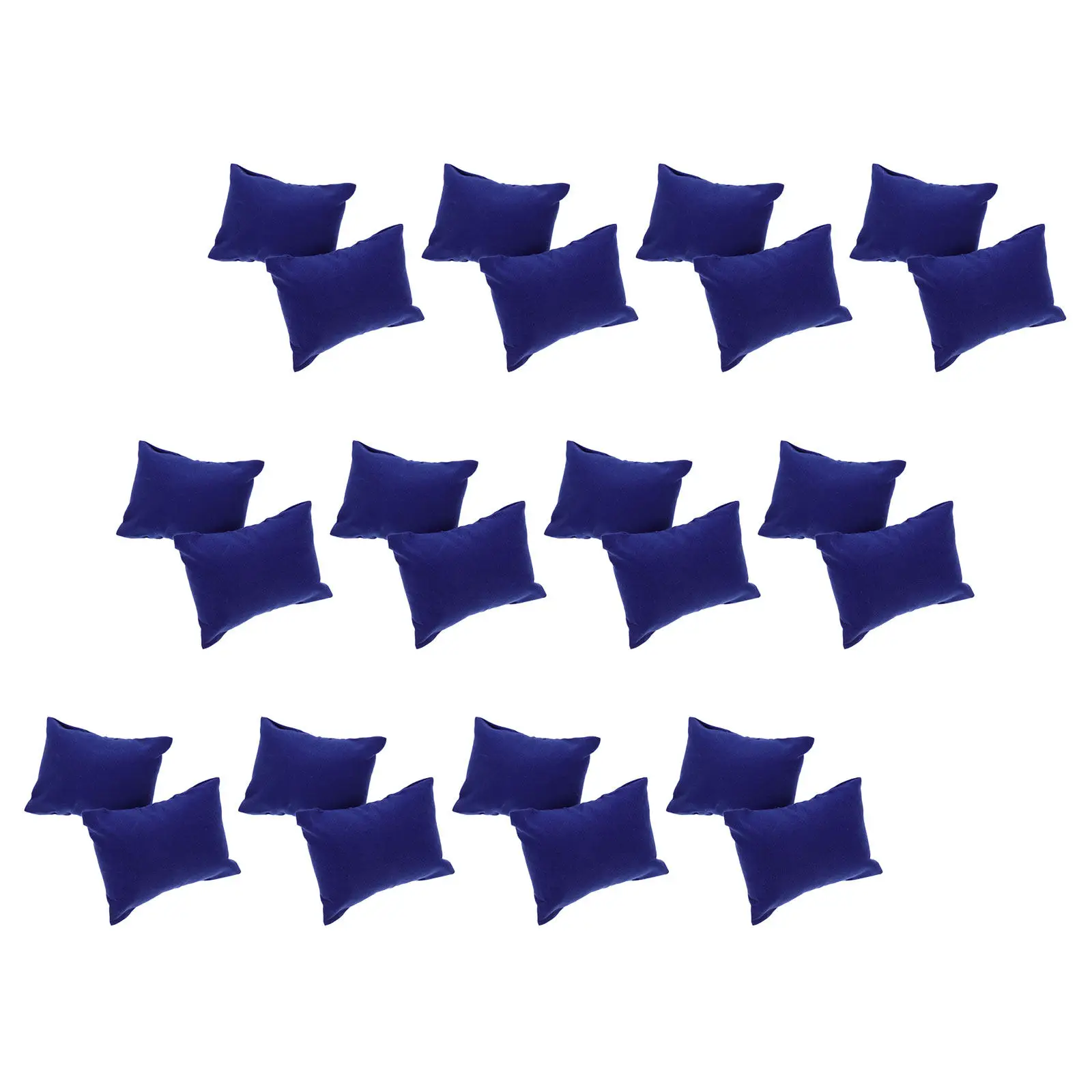

30Pcs Watch Display Cushions Lint Small Soft Bracelet Pillows Jewelry Organizer Cushions for Bangles Boxes 3.14x2.36x1.38in