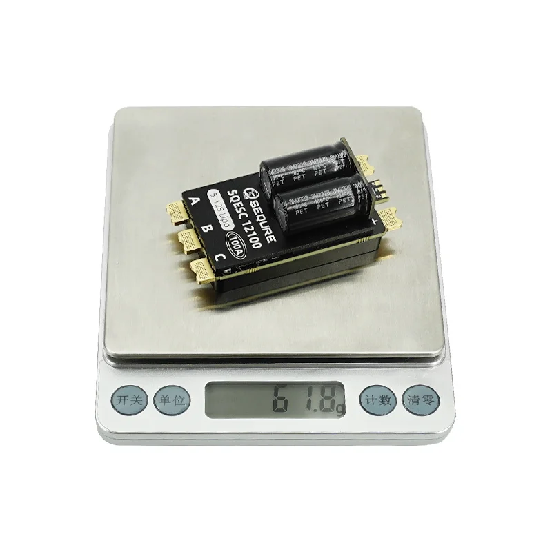 SEQURE 12100 Brushless ESC 5-12S Power Supply 100A 128KHz PWM Frequency Suitable for Multi-rotor Aircrafts Airplane Models Car