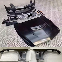 Non verniciato paraurti anteriore parafango cofano motore griglia labbro anteriore per Cadillac ATS modificato V Body Kit Surround accessori auto