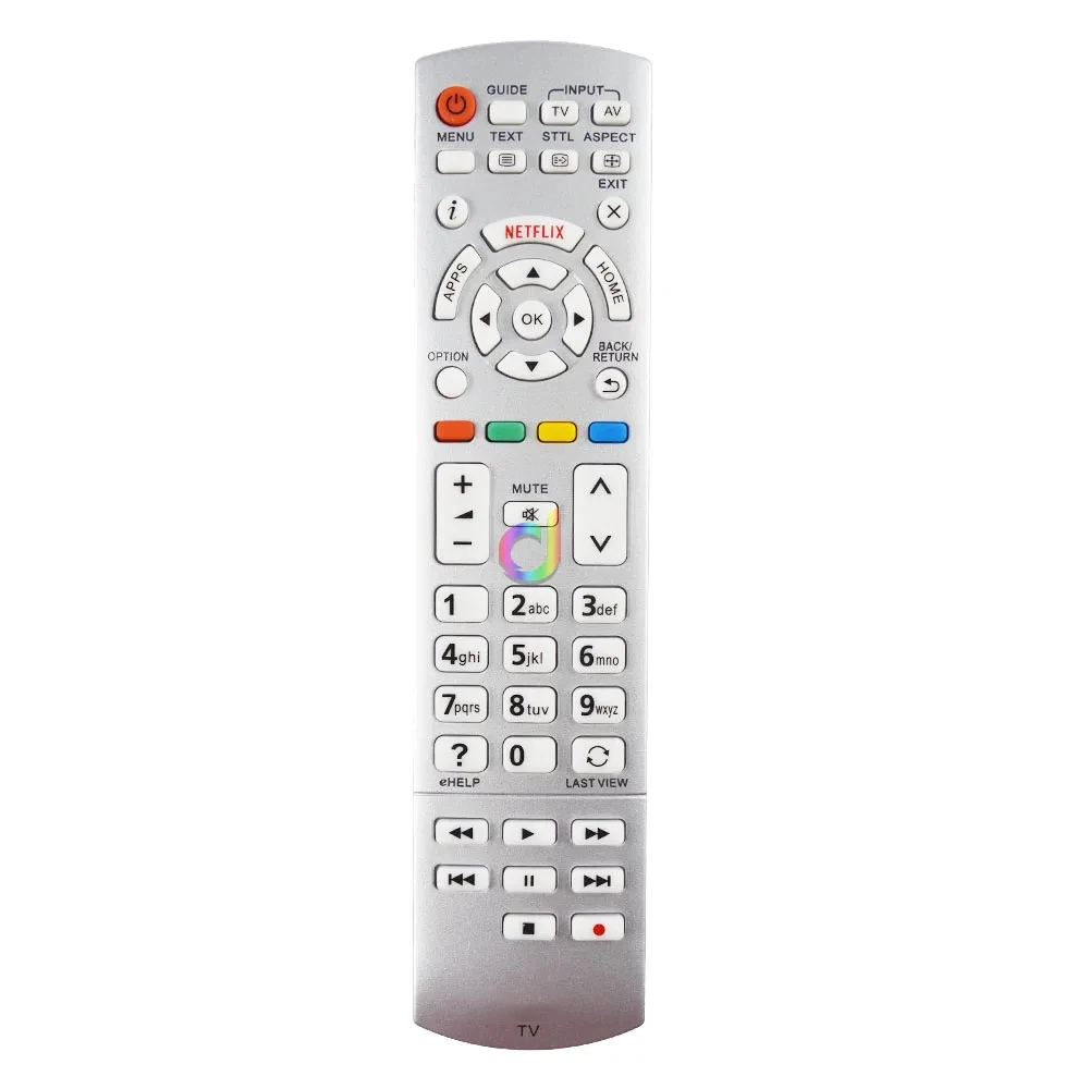 3D TV Remote Control Replacement for Panasonic N2QAYB001010 N2QAYB000842 N2QAYB000840 N2QAYB001011