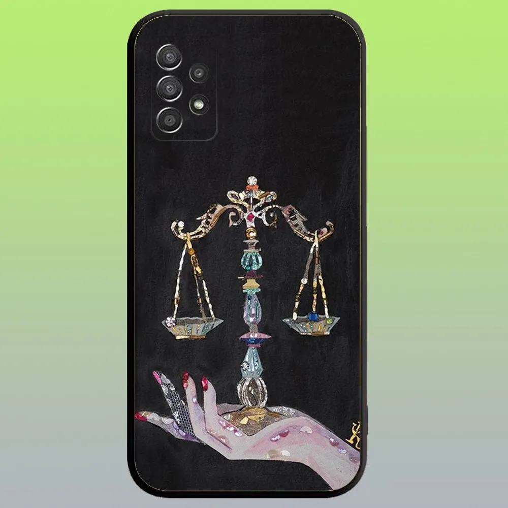 Law Judge Justice Lawyer Phone Case For Samsung Galaxy A20,A21s,A22,A31,A32,A52,A53,A72,73,A80,A91 Soft Black Cover