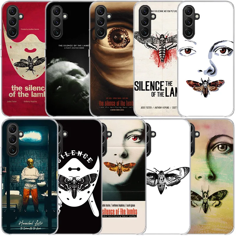 Hot Movie The Silence of the Lambs Clear Phone For Samsung Galaxy A52S A42 A32 A22 A12 A02S A70 A50 A40 A30 A20 A20E A71 A51 A41