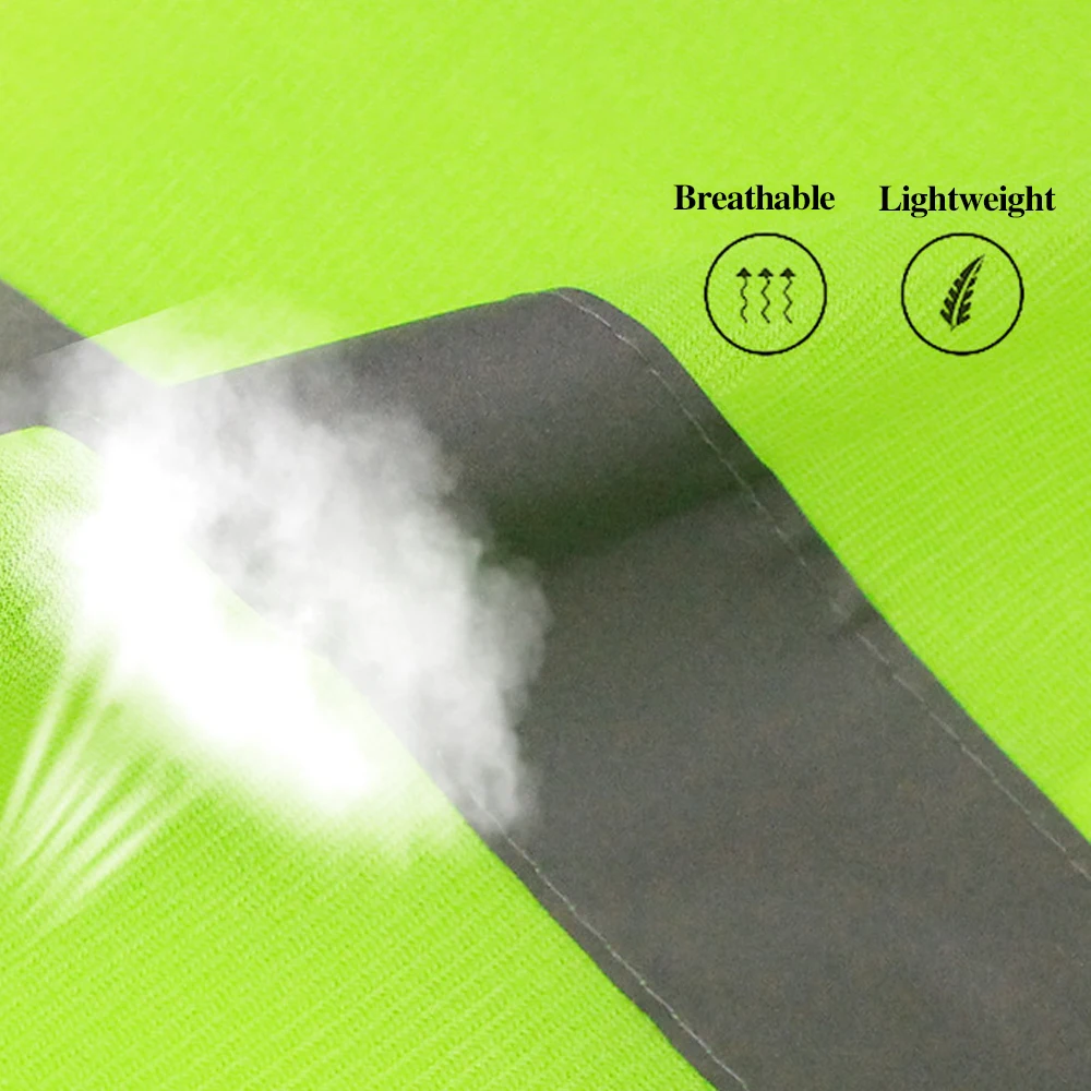 Reflective Safety Vest for Construction Work High Visibility Security Protection Man Working Clothes Uniform Hi Vis Workwear