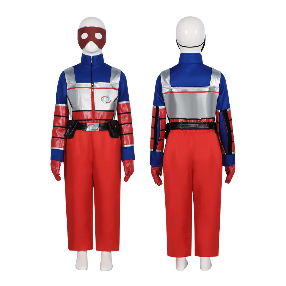

Anime Cartoon Kids Children Henry Cosplay Costume Uniform Mask Danger Boys Vest Pants Belt Outfits Halloween Party Carnival Suit