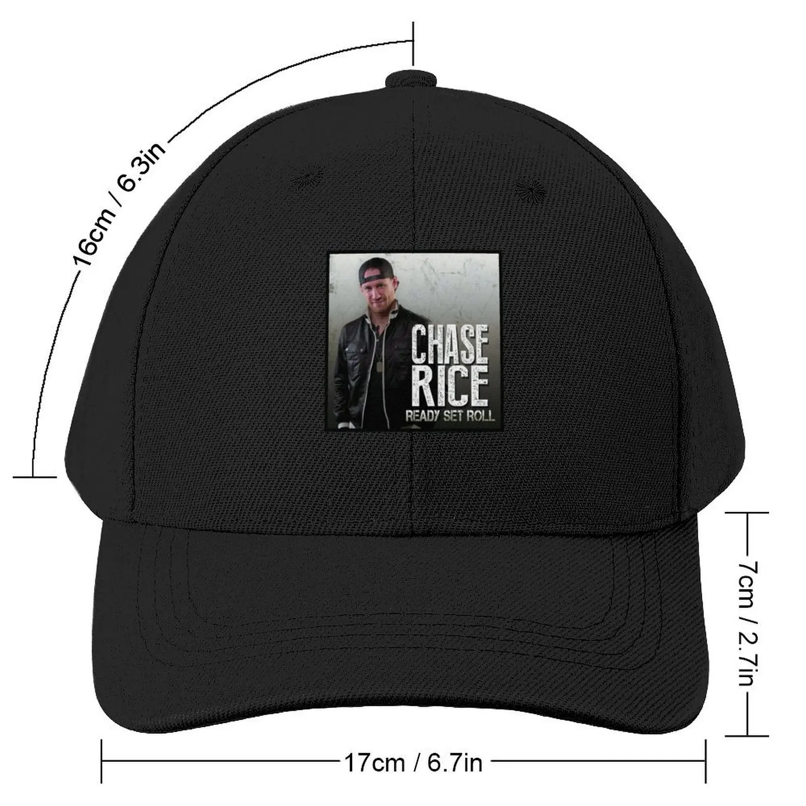 Chase Rice ready set roll Baseball Cap Hat Man For The Sun Kids Hat Thermal Visor dad hat Men Hats Women's