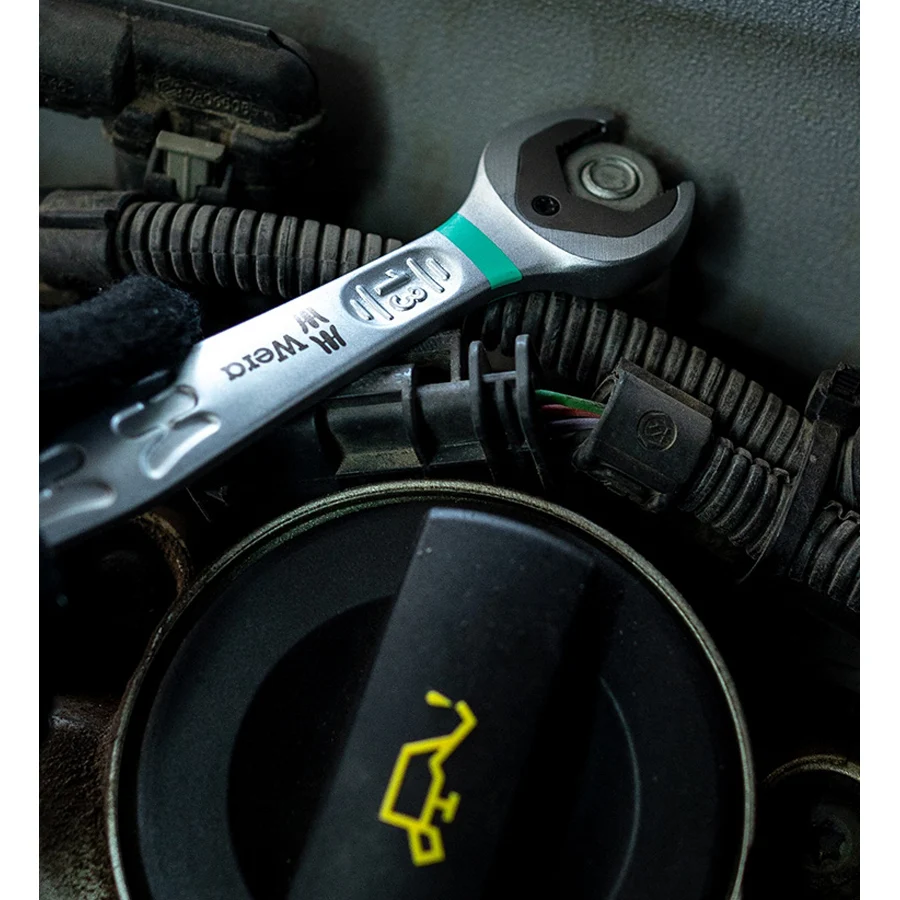 Imagem -05 - Wera Joker Ratchet Combination Wrench Multi Purpose Doublehead Plum Blossom Laborsaving Spanner Ferramenta de Reparo 6000 6001 pc